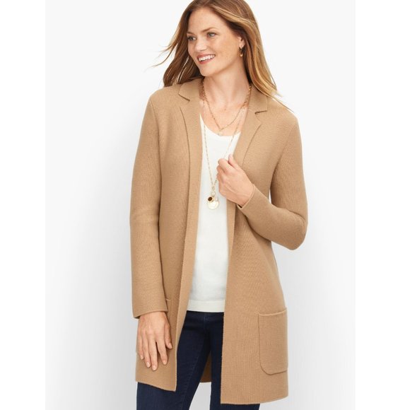 Talbots Sweaters - NWT Talbots Milano Stich Sweater Jacket 1X